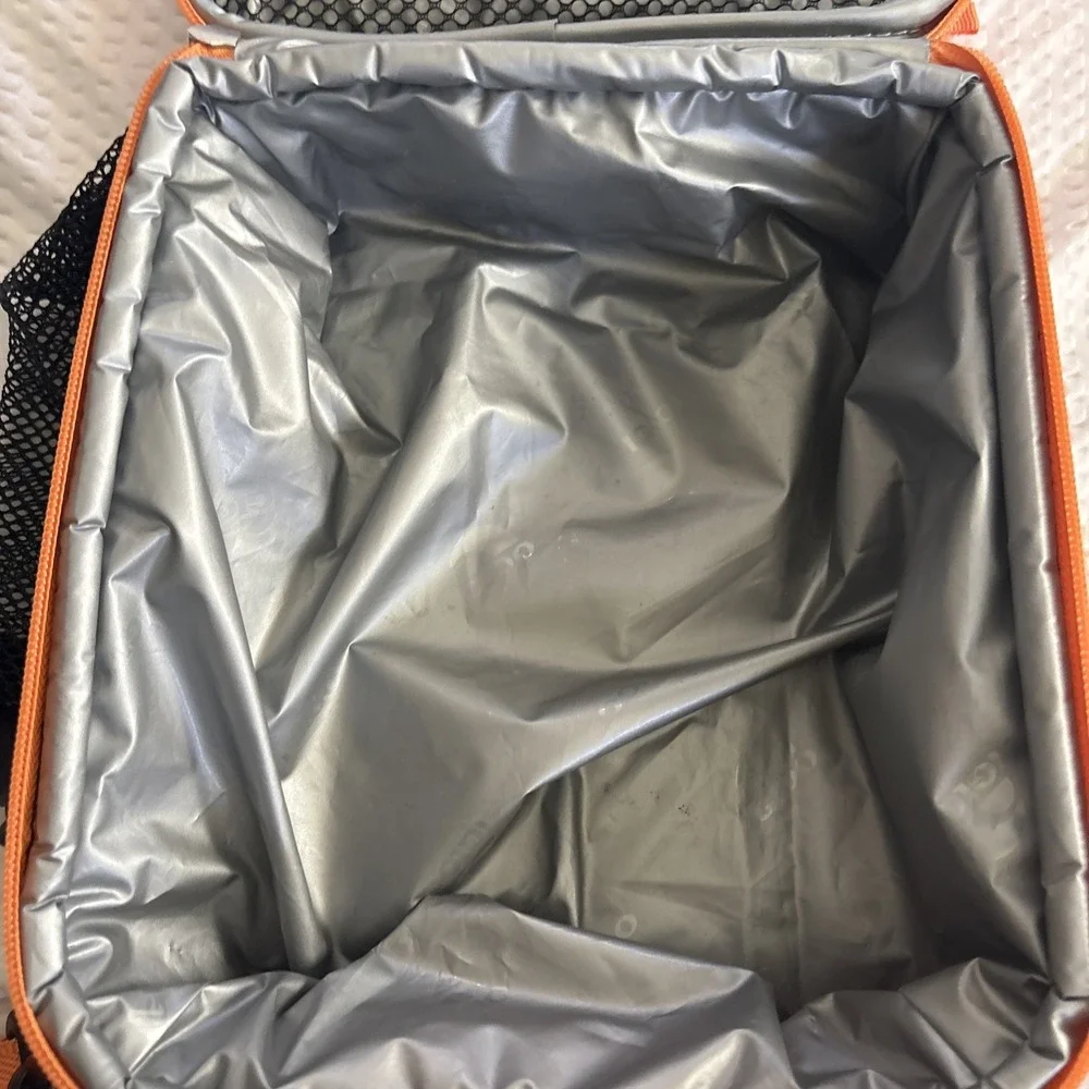 Igloo 2 Pocket Personal Lunch Cooler Bag W/ Bottle Pouch/Ice Pack Great Cond.